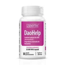 Daohelp (diaminoxidaza) - intoleranta la Histamina, 30 capsule, Zenyth