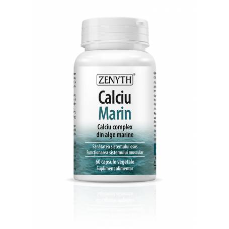 Calciu Marin, complex din alge marine, 60 capsule, Zenyth