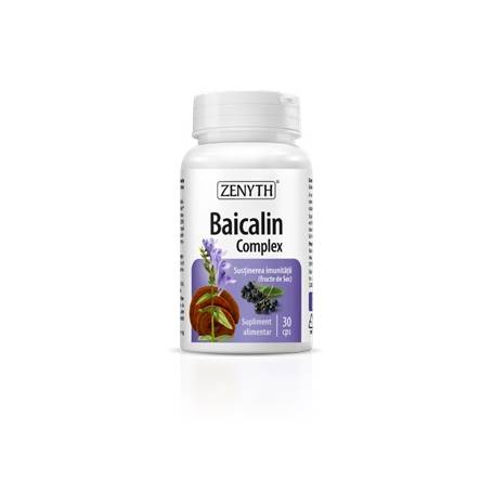 Baicalin Complex - infectii virale si bacteriene, 30 capsule, Zenyth