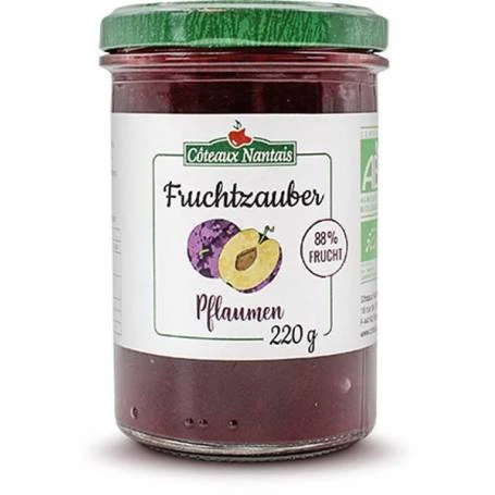 Gem de prune, eco-bio, 220 g, Fruchtzauber