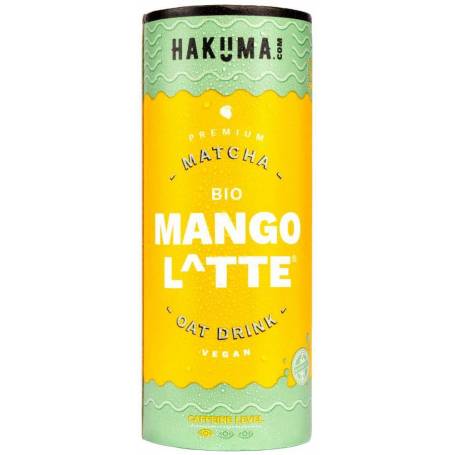 Caffee Latte cu matcha și mango, eco-bio, 235ml - Hakuma