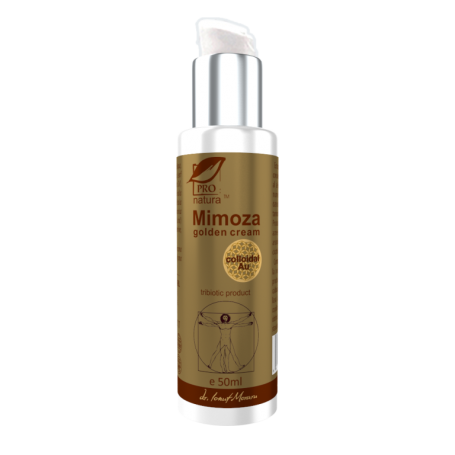 Crema cu Mimoza si Aur Coloidal - Mimoza golden cream, 50ml, Medica - Pro Natura