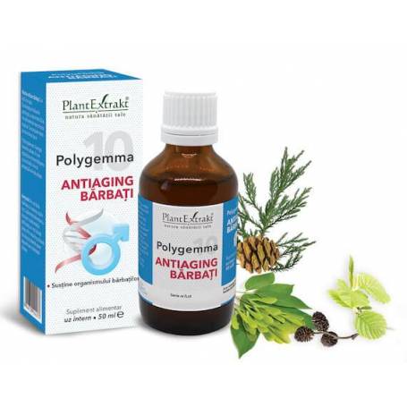 Polygemma 10 - Antiageing Barbati 50 plus 50ml Plantextrakt