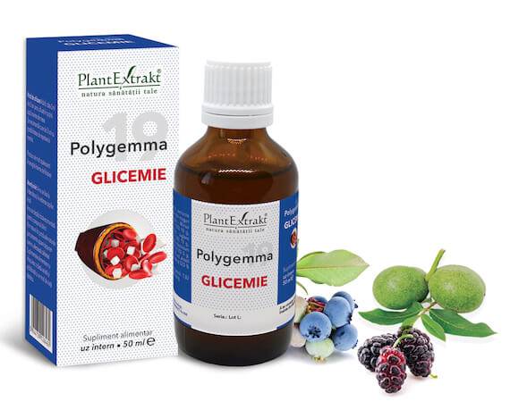 Polygemma 19 - Glicemie 50ml Plantextrakt