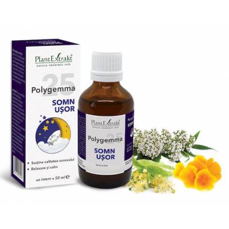 Polygemma 25 somn usor, 50ml - Plantextrakt