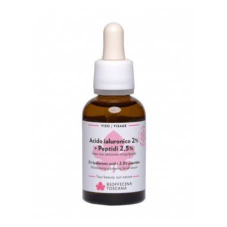 Ser de fata cu acid hialuronic si peptide, 30ml, Biofficina