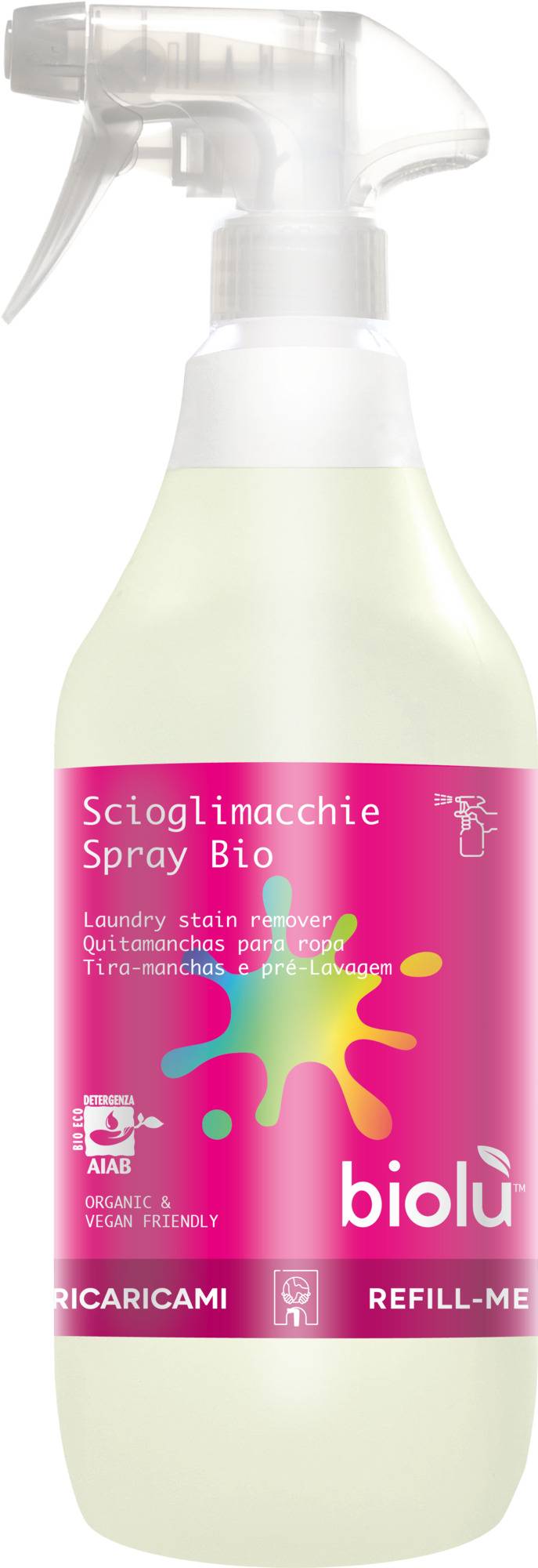 Detergent Pentru Scos Pete Spray, Ecologic 1l, Biolu