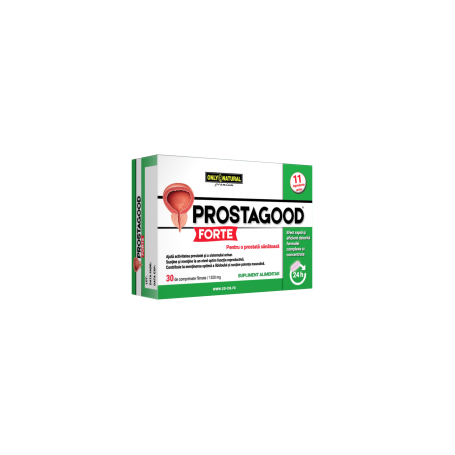 PROSTAGOOD FORTE, prostata marita, 1520mg, 30 comprimate, ONLY NATURAL