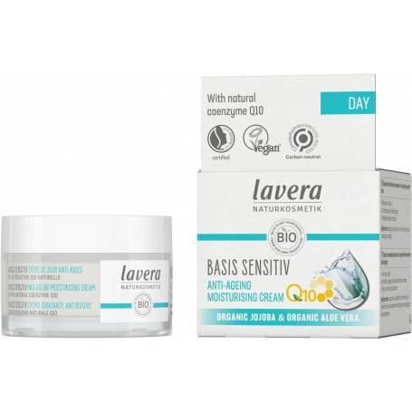 Crema hidratanta anti-ageing cu coenzima Q10 naturala, 50ml - Lavera