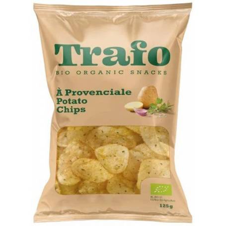 Chipsuri de cartofi cu ierburi de provence, eco-bio, 125g Trafo