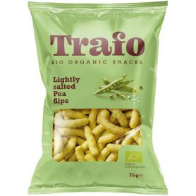 Pufuleti din mazare putin sarati, eco-bio, 75g Trafo