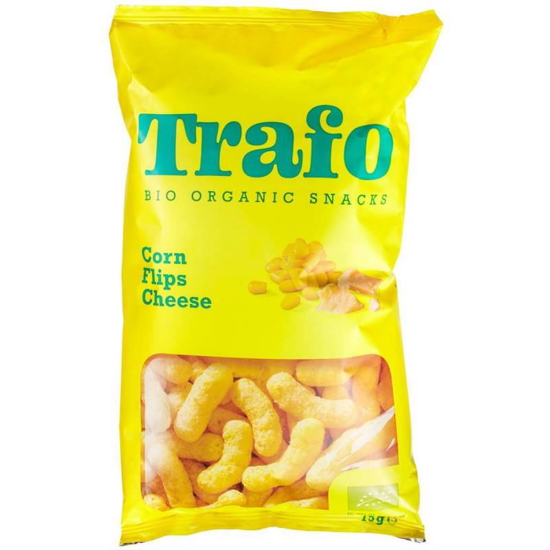 Pufuleti din porumb cu cascaval, eco-bio, 75g Trafo