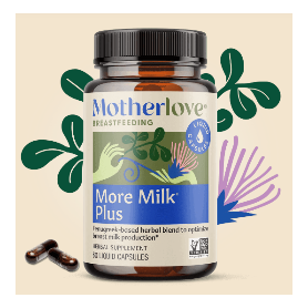 MORE MILK PLUS capsule pentru stimularea lactatiei - MOTHERLOVE