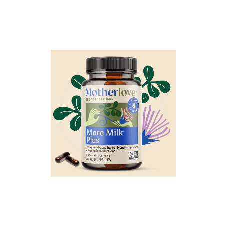 MORE MILK PLUS capsule pentru stimularea lactatiei - MOTHERLOVE