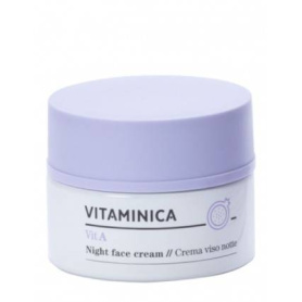 Crema de noapte cu retinol si acid hialuronic, 50 ml, Vitaminica Bioearth
