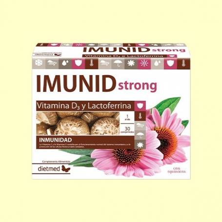 IMUNID STRONG + ECHINACEA, 30 comprimate imunitate, Dietmed - Type nature