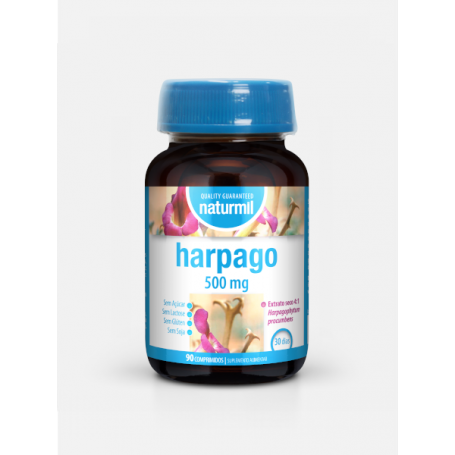 HARPAGO - DEVIL'S CLAW - GHEARA DIAVOLULUI - antiinflamator, 500mg, 90tb, Naturmil