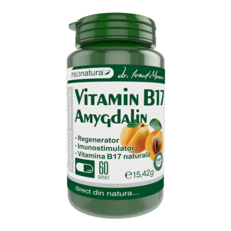 Vitamina B 17 - amigdalina, 60cps, Medica - Pro Natura