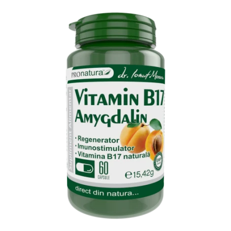 Vitamina B 17 - amigdalina, 60cps, Medica - Pro Natura