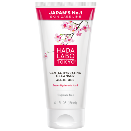 Gentle Hydrating Cleanser - Lotiune hidratanta de curatare cu super hyaluronic acid, 150 ml, Hada Labo Tokyo