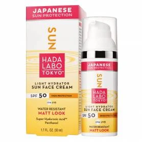 SUN Face Cream - Crema de protectie solara pentru fata cu SPF 50, 50 ml, Hada Labo Tokyo