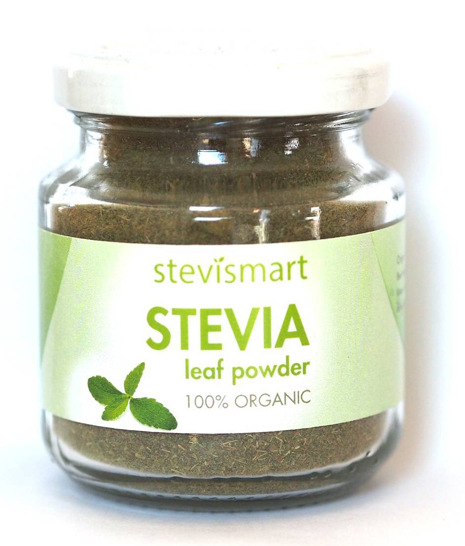 Stevia (stevie) pulbere raw eco-bio 50g - dragon superfoods