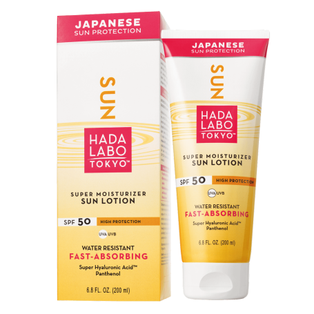 SUN Lotion Body SPF 50 - Lotiune de protectie solara pentru corp cu SPF 50, 200 ml, Hada Labo Tokyo