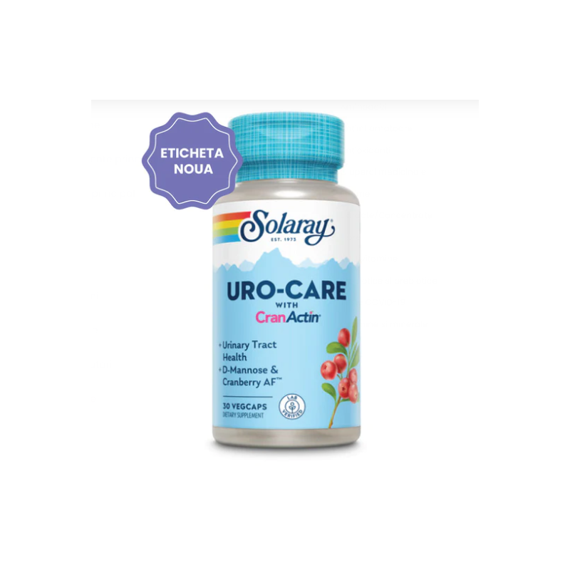 Uro-Care with CranActin 30tb - Solaray - Secom