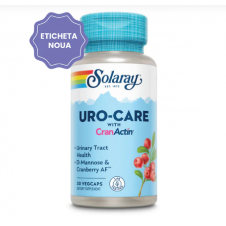 Uro-Care with CranActin 30tb - Solaray - Secom