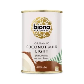 Lapte vegetal de cocos light 400ml eco-bio Biona