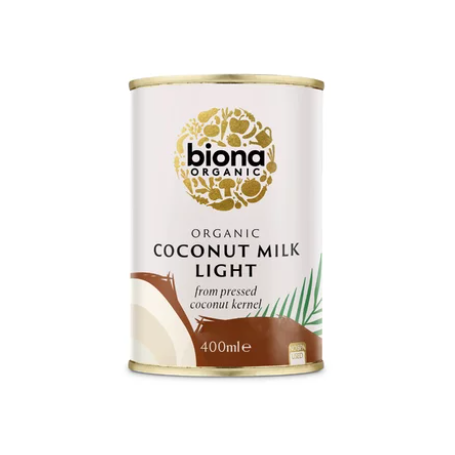 Lapte vegetal de cocos light 400ml eco-bio Biona