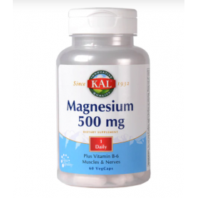 Magneziu - MAGNESIUM 500mg 60cps - KAL - Secom