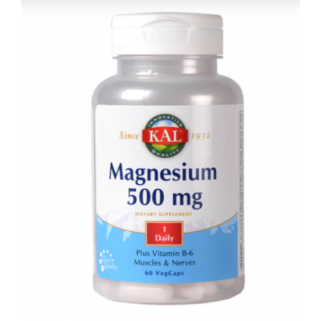 Magneziu - MAGNESIUM 500mg 60cps - KAL - Secom