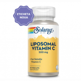 Liposomal Vitamin C 500mg 30tb - Solaray - Secom