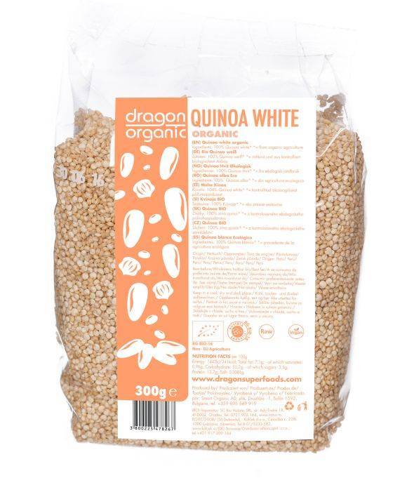 Quinoa alba eco-bio 300g - dragon superfoods