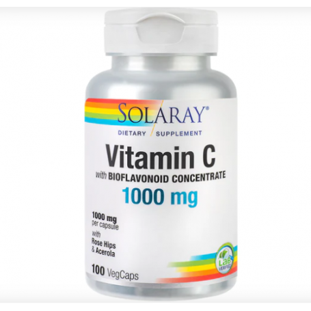 Vitamina C 1000mg - 100cps Solaray - Secom