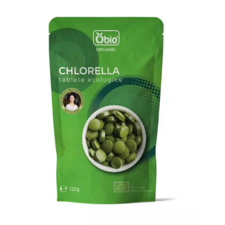 Chlorella tablete 500mg 250tb - 125g - OBio