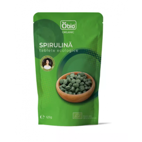 Spirulina tablete 500mg 250tb - 125g - OBio