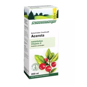 Suc bio de Acerola 200ml SCHOENENBERGER