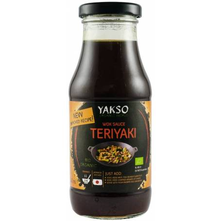 Sos pentru wok Teriyaki, eco-bio, 240ml - Yakso