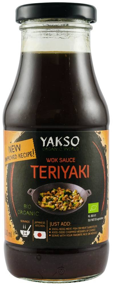 Sos Pentru Wok Teriyaki, Eco-bio, 240ml - Yakso