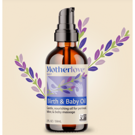 ULEI MASAJ MAMA SI BEBE 60ml - MOTHERLOVE