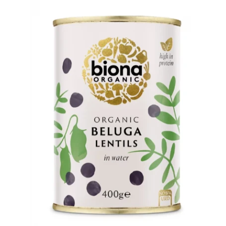 Linte neagra Beluga, eco-bio, 400g - Biona