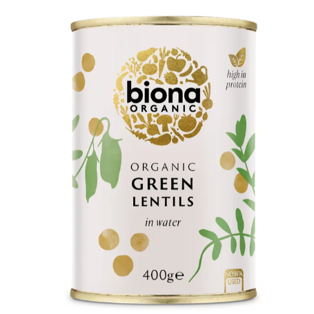 Linte verde, eco-bio, 400g - Biona