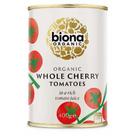 Rosii cherry la conserva eco-bio 400g - Biona