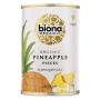 Ananas bucati in suc de ananas, eco-bio, 400g - Biona