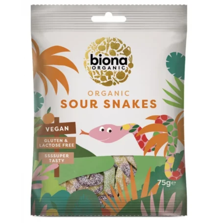 Jeleuri serpisori dulci-acrisoare eco-bio 75g Biona
