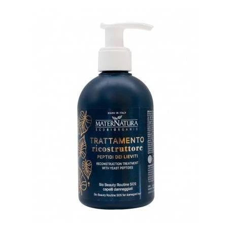 Tratament pentru par cret, uscat cu peptide, 250ml, SOS Maternatura