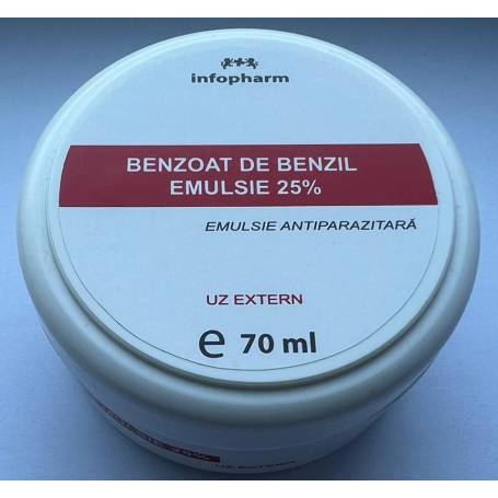Benzoat de benzil emulsie, 70ml - Infopharm