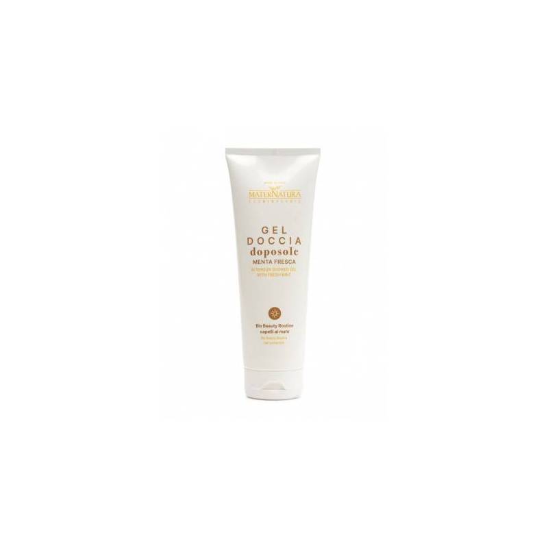 Gel de dus dupa plaja cu menta, 250ml - Maternatura